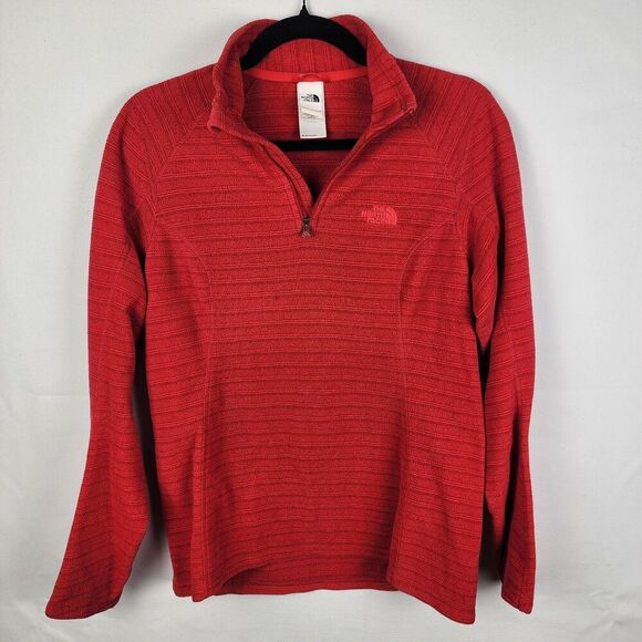 The North Face Polartec Thermal Pro Womens Fleece 1/4 Zip Sweater Size Medium - Picture 1 of 7